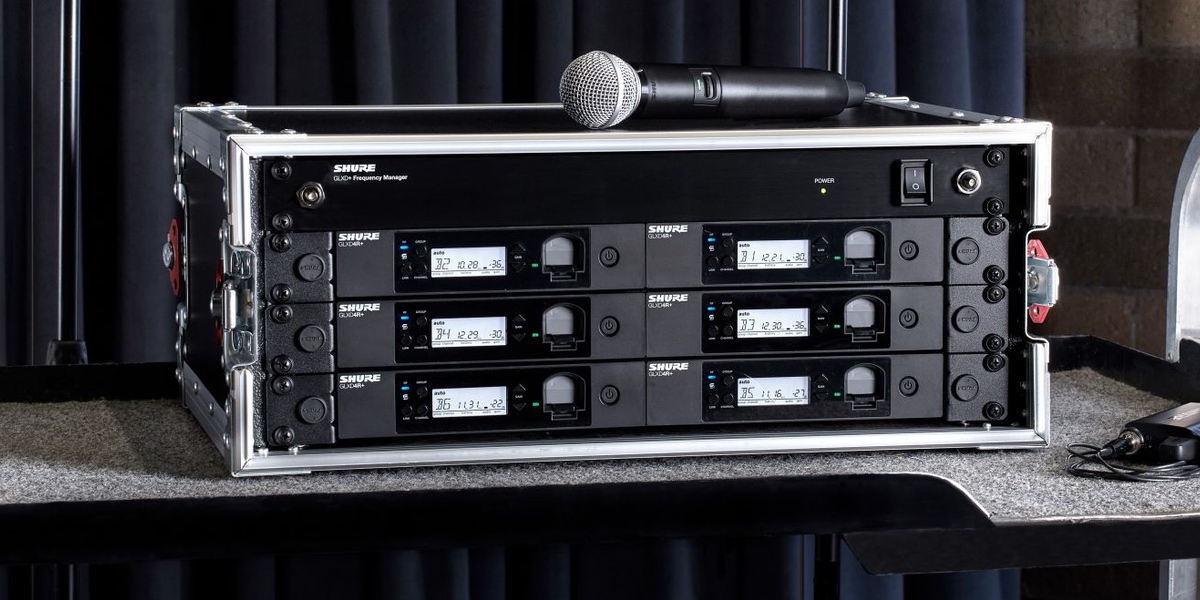 Pack de micros HF Shure numérique